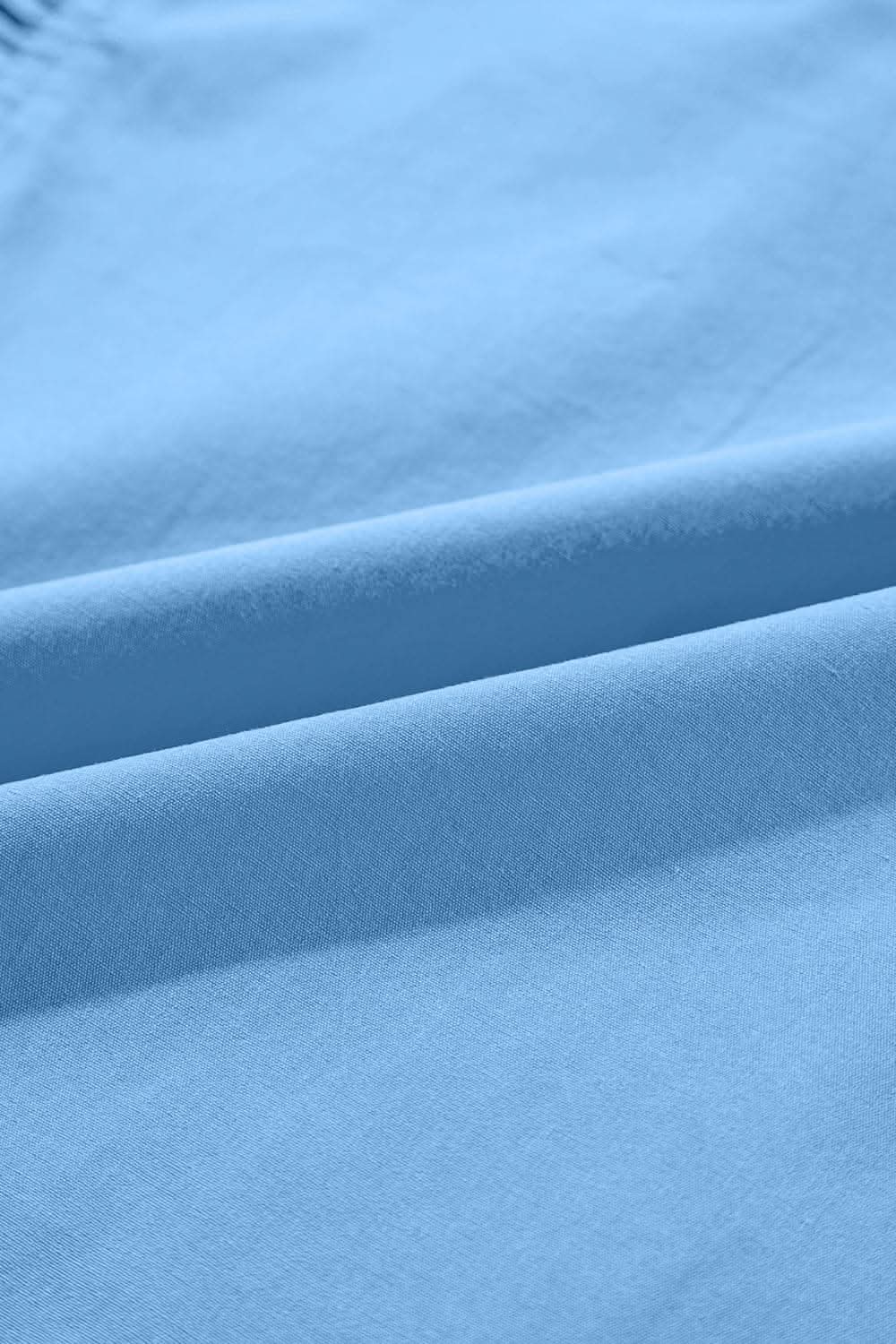 Chic cotton mini dress with ruffles - Love Salve